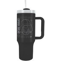 Star Wars - Reisebecher "Vader Grid" (Schwarz)