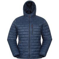 Mountain Warehouse - "Frost" Steppjacke für Herren, Leicht (Marine)