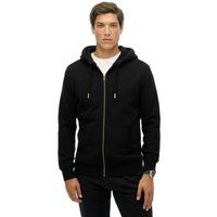 Klassische Herren-Kapuzenjacke mit Reißverschluss