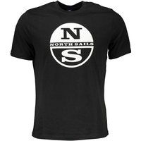 T-Shirt aus Baumwolle mit Rundhalsausschnitt und Grafikprint