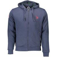 Klassischer Kapuzenpullover mit durchgehendem Reißverschluss
