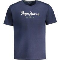 Klassisches T-Shirt mit Logo-Print und Rundhalsausschnitt