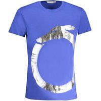 Herren Greyhound Logo Baumwoll T-Shirt