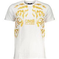 T-Shirt mit Tigergrafik und Rundhalsausschnitt