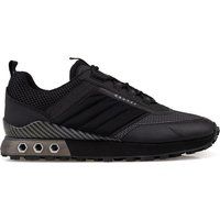 Moderne schwarze Runner-Sneakers