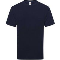 Fruit of the Loom - "Pure" T-Shirt für Herren/Damen Unisex, Baumwolle (Marineblau)