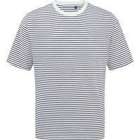Übergroßes gestreiftes Unisex-T-Shirt