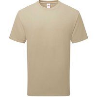 Fruit of the Loom - "Pure" T-Shirt für Herren/Damen Unisex, Baumwolle (Wüstensand)