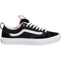Klassischer Schwarz-Weiß Skate Schuh