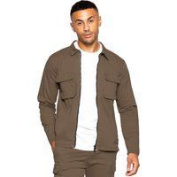 Herren Cargo Overshirt Jacke