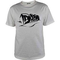 Baumwoll T-Shirt mit Grafiklogo