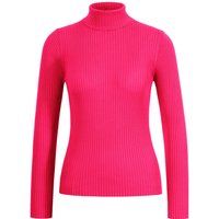 Gerippter Strick Rollkragenpullover