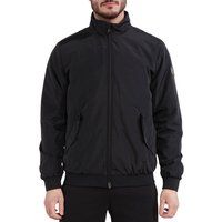Moderne, leichte, schwarze Jacke