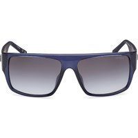 Herren Rechteckige Vollrand Sonnenbrille