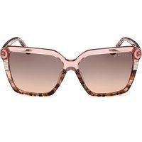 Elegante Sonnenbrille mit quadratischem Rahmen und Kristallen