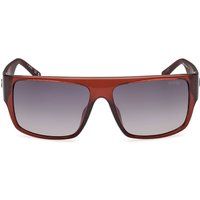 Rechteckige Sonnenbrille mit flacher Oberseite