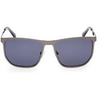 Rechteckige Sonnenbrille mit Metallrahmen