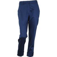 Klassische Cropped Hose mit Umschlag