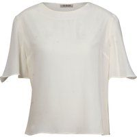 Elegante Viskose-Bluse mit Ärmeln