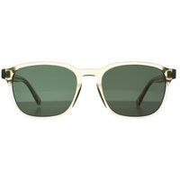 Sonnenbrille mit quadratischem Rahmen und dunklen Gläsern
