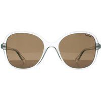 Übergroße Butterfly-Sonnenbrille mit polarisierten Gläsern