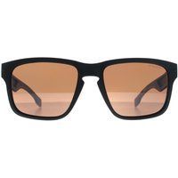 Quadratische matte Sonnenbrille polarisierte Gläser