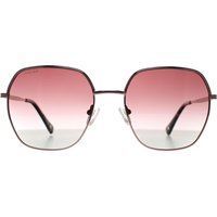 Elegante achteckige Sonnenbrille mit Farbverlaufsgläsern