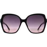 Übergroße Butterfly Sonnenbrille mit Farbverlauf