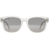 Quadratische Sonnenbrille Klar Grau