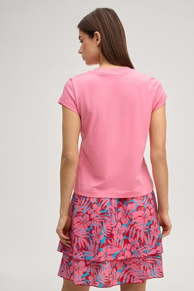 Joop Jeans Aloha T-Shirt Toyah pink Baumwolle Retro-Stil