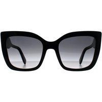 Quadratische Sonnenbrille mit Farbverlauf