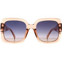Quadratische Sonnenbrille mit Farbverlaufsgläsern