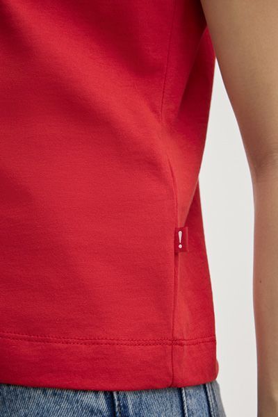 Joop Jeans Aloha Rotes T-Shirt mit Frontdruck