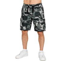 Herren Camouflage Cargo Shorts Bequeme Passform