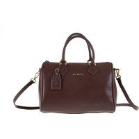 Elegante Ledertasche mit Henkel