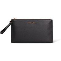 Elegante Leder Handgelenk Clutch Tasche