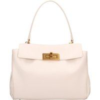 Elegante Lederhandtasche mit Henkel