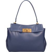Elegante Lederhandtasche mit Henkel