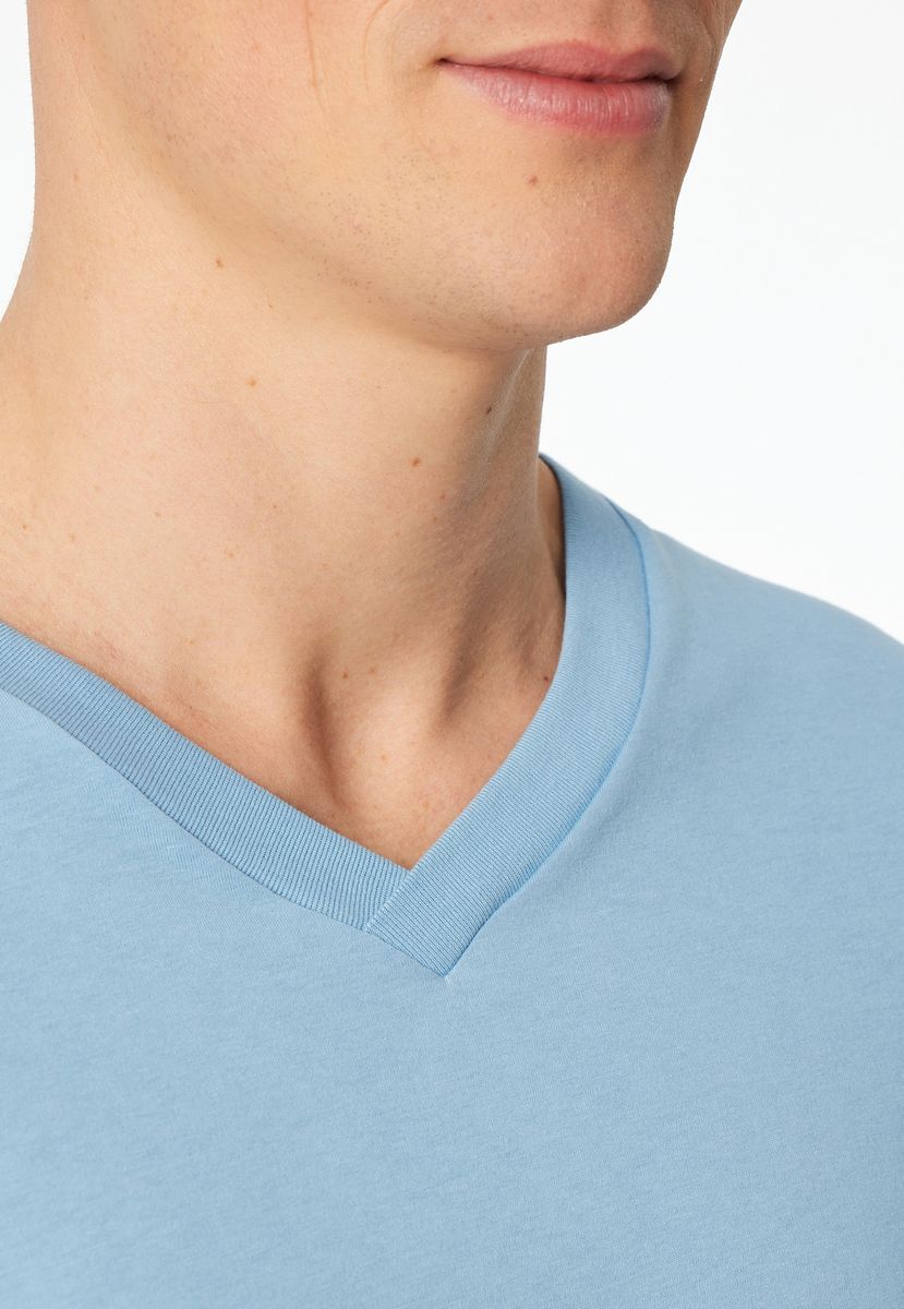 Klassisches T-Shirt mit Rundhalsausschnitt und Relaxed-Fit