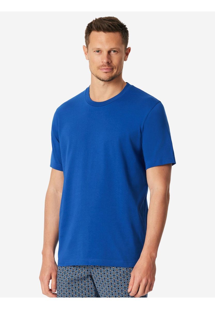 Klassisches T-Shirt mit Rundhalsausschnitt und Relaxed-Fit