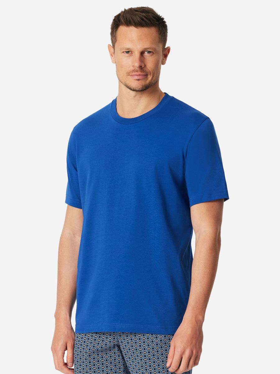 Klassisches T-Shirt mit Rundhalsausschnitt und Relaxed-Fit