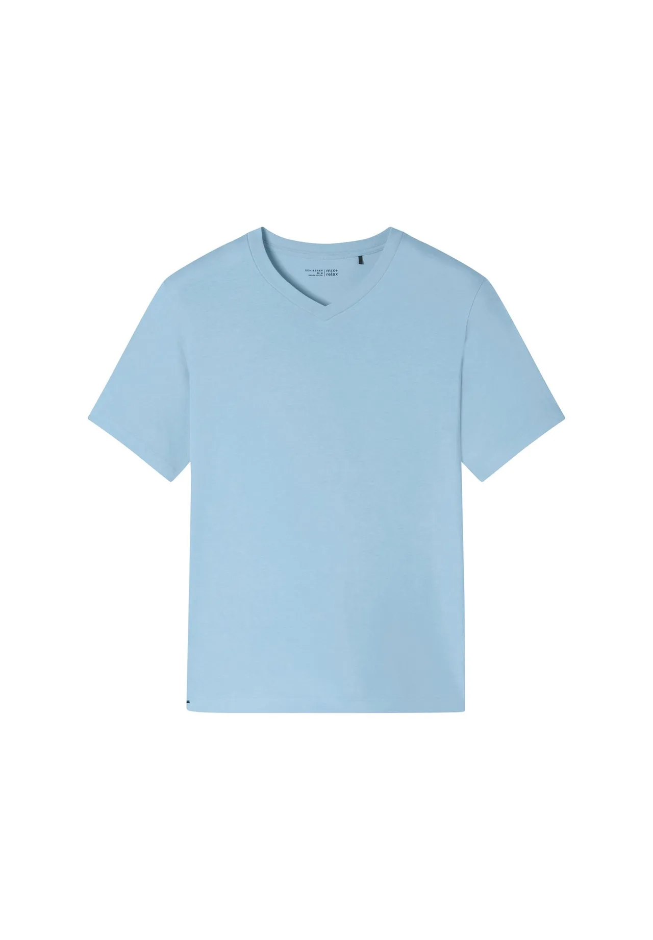 Klassisches T-Shirt mit Rundhalsausschnitt und Relaxed-Fit