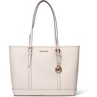 Elegante Tote Bag aus Leder mit Anhänger