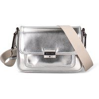 Elegante Tote Bag aus Leder mit Anhänger