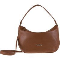 Leder Schultertasche Hobo-Stil