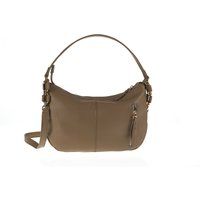 Leder Schultertasche Hobo-Stil