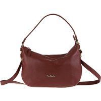 Leder Schultertasche Hobo-Stil