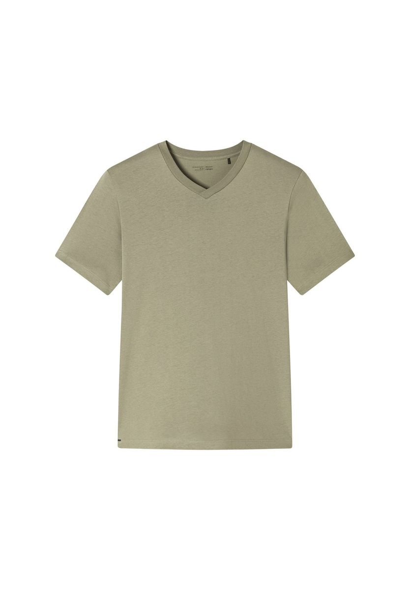 Herren V-Ausschnitt T-Shirt mit lässiger Passform