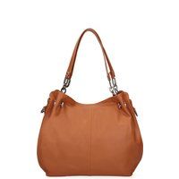 Ledertasche mit Kettendetail