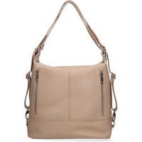 Wandelbare Leder-Umhängetasche Rucksack